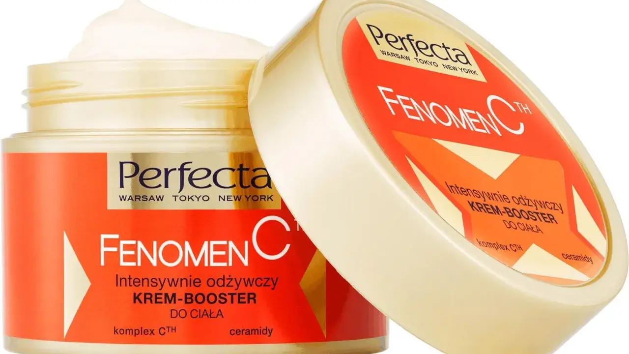 Krem do ciała Perfecta Fenomen C. Intensywnie odżywczy krem-booster z kompleksem CTH i ceramidami.