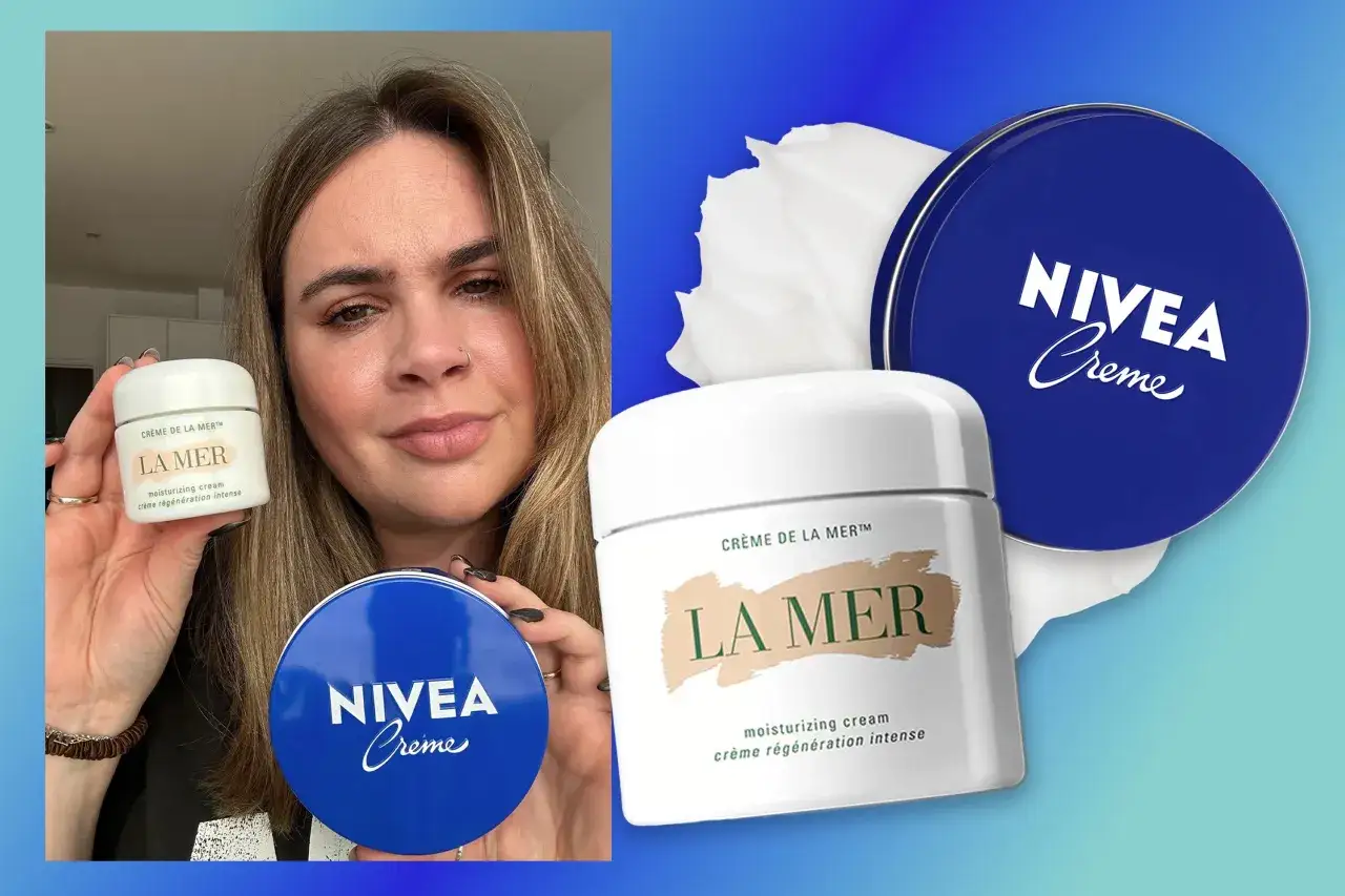 Krem Nivea vs La Mer porównanie